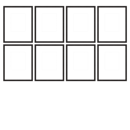 Horizontal-8-grid-black
