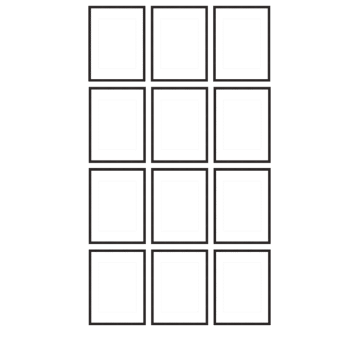 Vertical-12-grid-black
