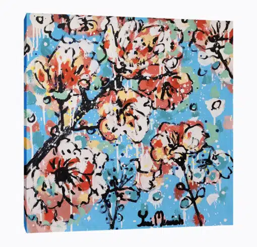 Yosi Messiah - Cherry Blossom Blue Sky - 61x61cm - Image 5