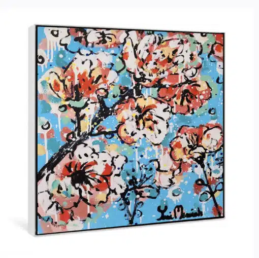 Yosi Messiah - Cherry Blossom Blue Sky - 61x61cm - Image 3