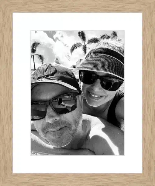 Print & Frame With Matboard & Glass