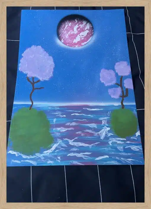 Frame your paper art