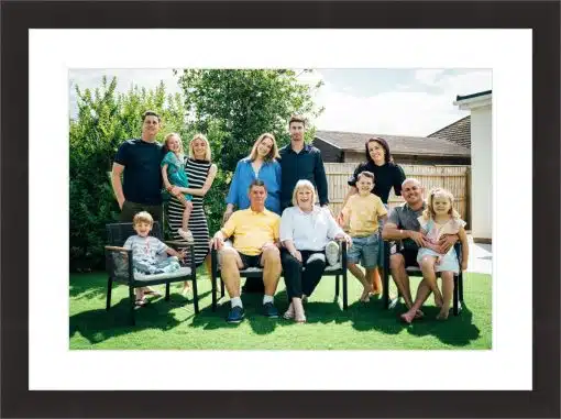 Print & Frame With Matboard & Glass