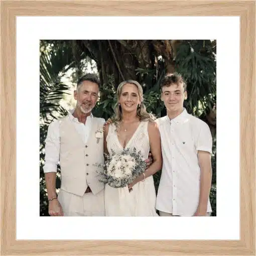 Print & Frame With Matboard & Glass