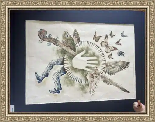 Frame your paper art