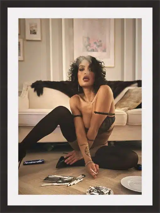 Print & Frame With Matboard & Glass