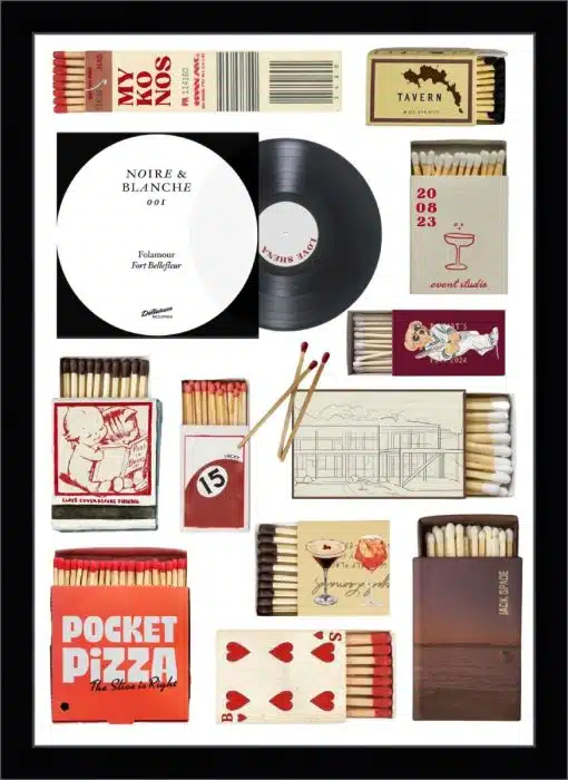 Print & Frame With Matboard & Glass