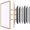 Acoustics Custom Size Stretched Blank Canvas With Floating Frame (55mm)