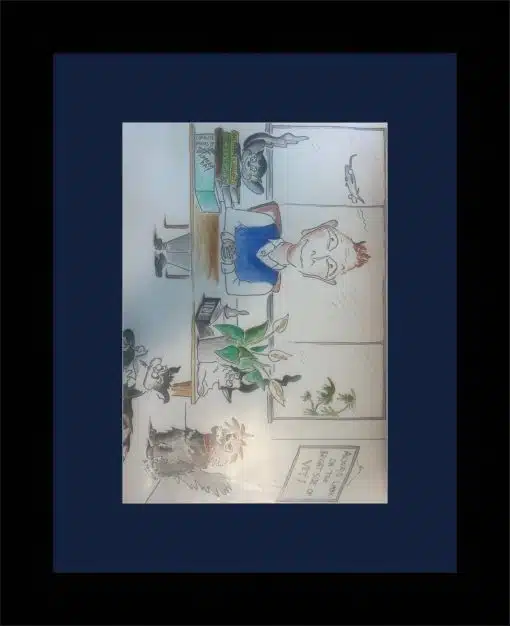 Frame your paper art