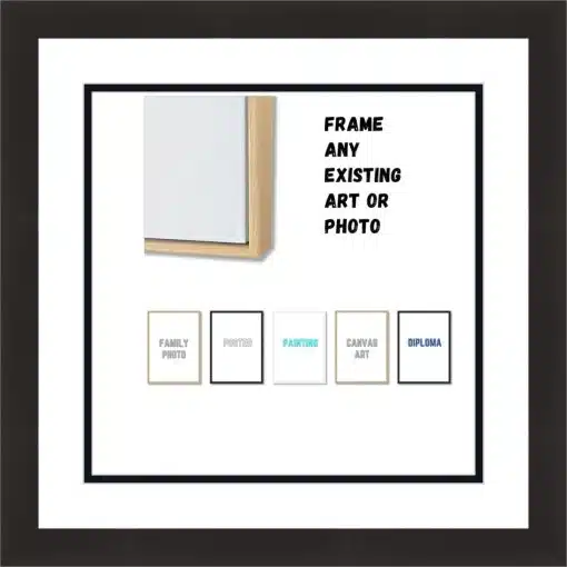 Print & Frame With Matboard & Glass