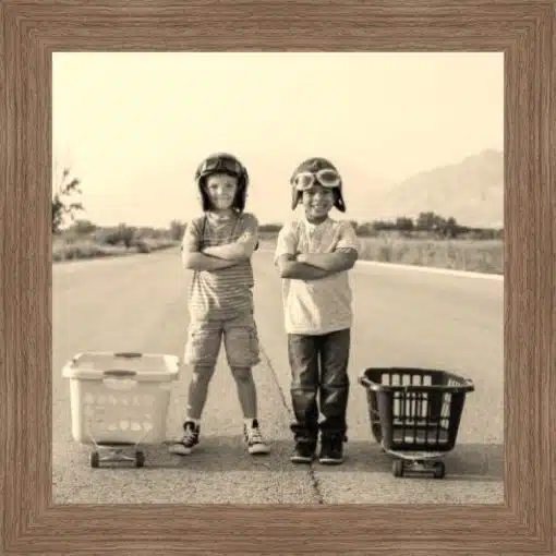 Print & Frame With Matboard & Glass
