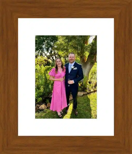 Print & Frame With Matboard & Glass