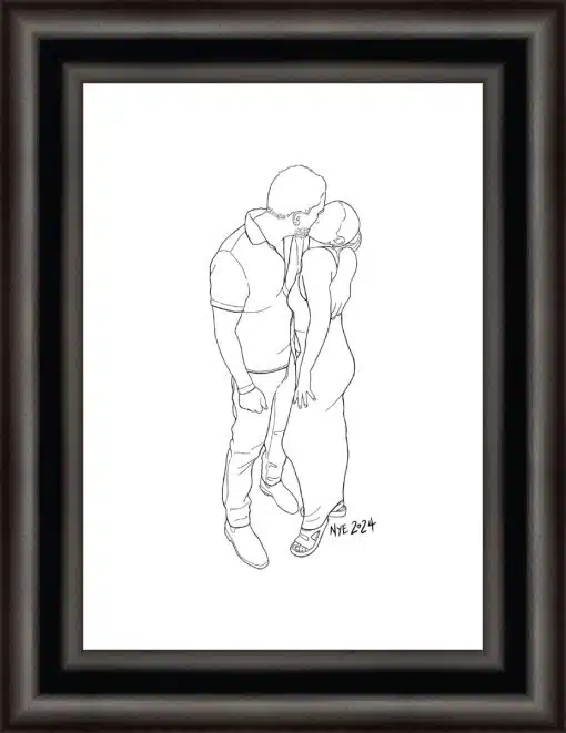 Print & Frame With Matboard & Glass