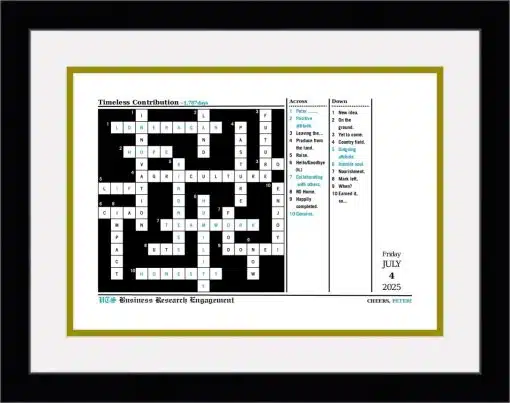 Frame your paper art