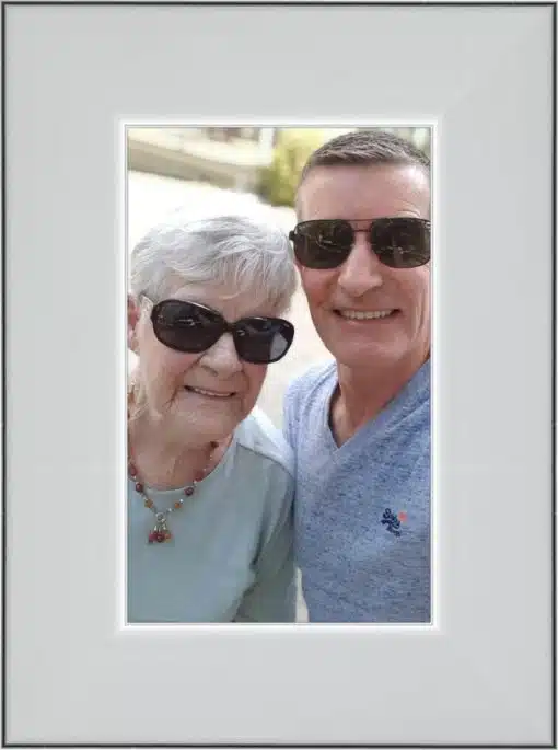 Print & Frame With Matboard & Glass