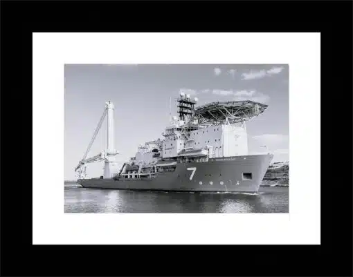 Print & Frame With Matboard & Glass