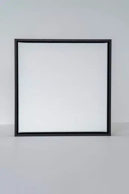 Custom Size Stretched Cotton Blank Canvas With Premium Floating Frame (60mm) - Image 6