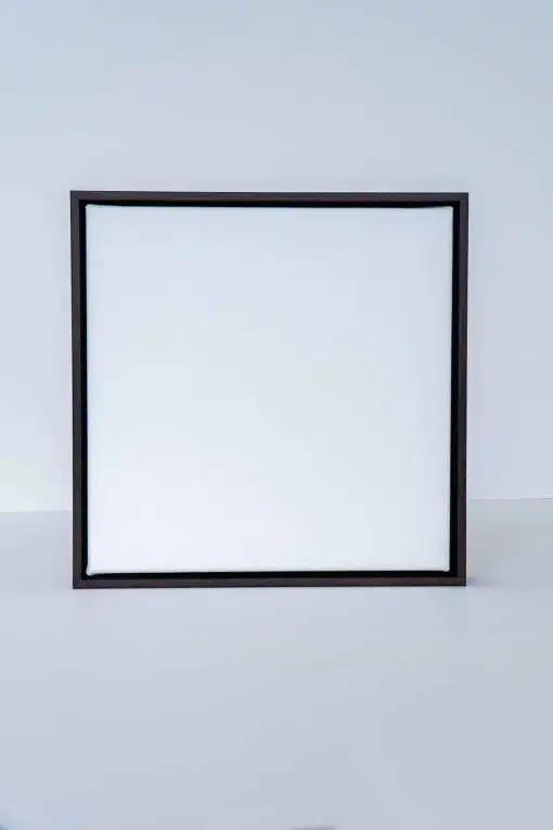 Custom Size Stretched Cotton Blank Canvas With Premium Floating Frame (60mm) - Image 5