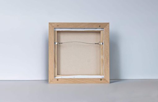 Custom Size Stretched Cotton Blank Canvas With Premium Gold Floating Frame (55mm) - Image 3