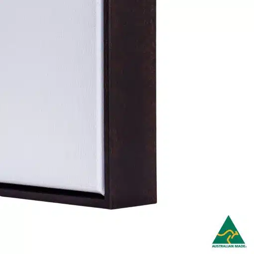 Custom Size Stretched Cotton Blank Canvas With Premium Floating Frame (60mm) - Image 3