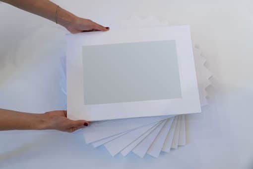 10x A2 Empty Matboard For Mounting Prints (Pack of 10) – Ready-to-Frame Art & Photography Display - Image 3